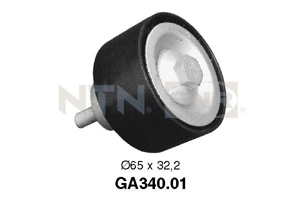 SNR GA340.01 Tensioner pulley 4892356