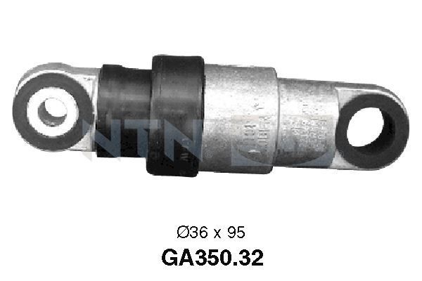 SNR Ø: 36mm Tensioner pulley, v-ribbed belt GA350.32 buy