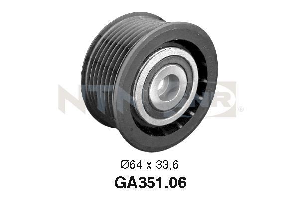 SNR GA351.06 Tensioner pulley A120 200 0470