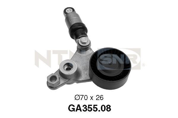 SNR GA355.08 Tensioner pulley SAAB experience and price