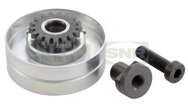 SNR GA355.72 Deflection / Guide Pulley, v-ribbed belt 7700860217