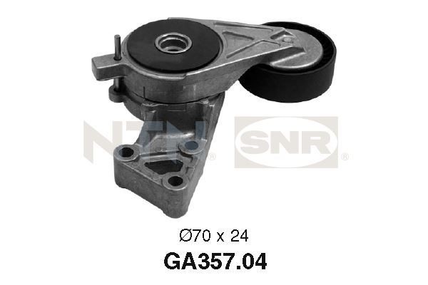 SNR GA357.04 Deflection / Guide Pulley, v-ribbed belt 06A 903315 E