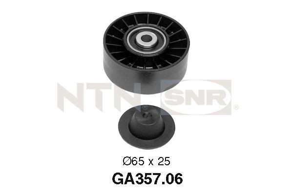 SNR GA357.06 Deflection / Guide Pulley, v-ribbed belt SKODA experience and price