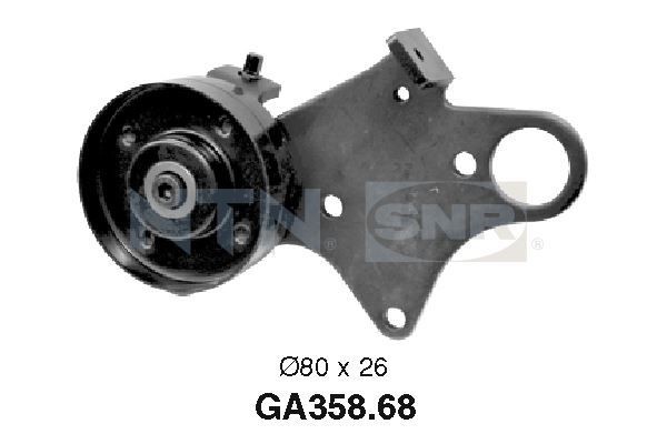 SNR GA358.68 Tensioner pulley 1281.35