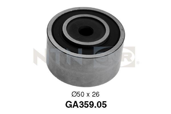 SNR GA359.05 Deflection / Guide Pulley, v-ribbed belt 16 138 386 80