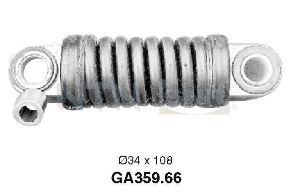 SNR Ø: 34mm Tensioner pulley, v-ribbed belt GA359.66 buy
