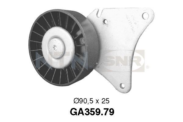 SNR GA359.79 Deflection / Guide Pulley, v-ribbed belt