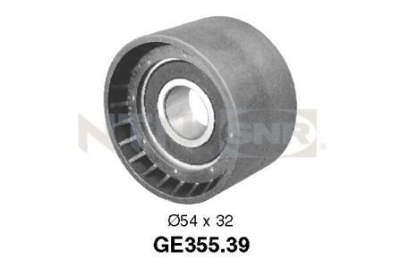 SNR Deflection & guide pulley, timing belt GE355.39 buy