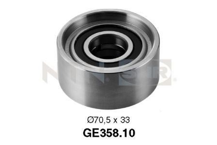 SNR Deflection & guide pulley, timing belt GE358.10 buy