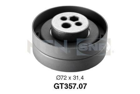 SNR GT357.07 Timing belt tensioner pulley