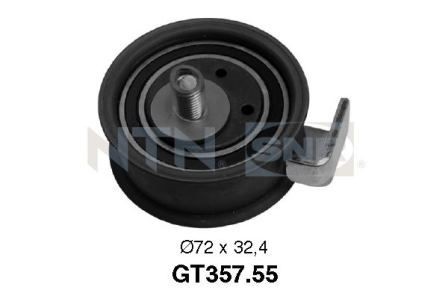 Great value for money - SNR Timing belt tensioner pulley GT357.55