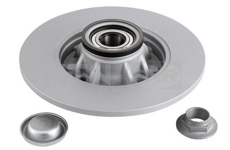 SNR 249x9mm, 4, solid Ø: 249mm, Num. of holes: 4, Brake Disc Thickness: 9mm Brake rotor KF159.61U buy