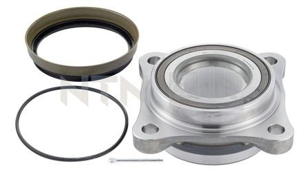 SNR with rubber mount, with integrated magnetic sensor ring, 96 mm Wheel hub bearing R141.18 buy