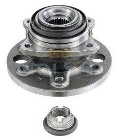 SNR R141.49 Wheel bearing kit with rubber mount