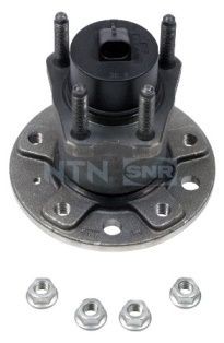 R153.27 SNR Wheel hub assembly SAAB with rubber mount, with integrated magnetic sensor ring