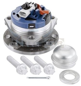SNR with rubber mount, with integrated magnetic sensor ring, 120 mm Wheel hub bearing R153.32 buy