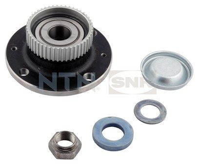 SNR with rubber mount, with gear, 129 mm Wheel hub bearing R159.39 buy