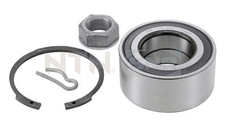 R159.59 SNR Wheel bearings FIAT with rubber mount, with integrated magnetic sensor ring, 86 mm
