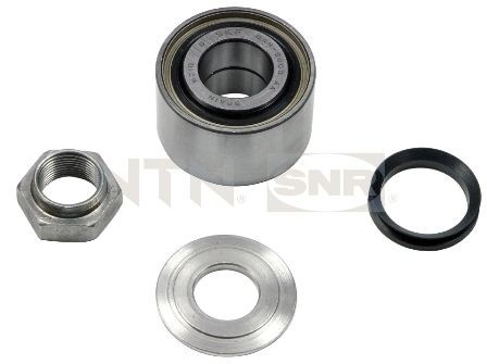 SNR R166.15 Wheel bearing kit 14045271