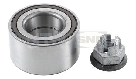 R167.11 SNR Wheel bearings PORSCHE with rubber mount, with integrated magnetic sensor ring, 80 mm