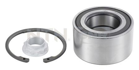R180.08 SNR Wheel bearings LAND ROVER with rubber mount, with integrated magnetic sensor ring