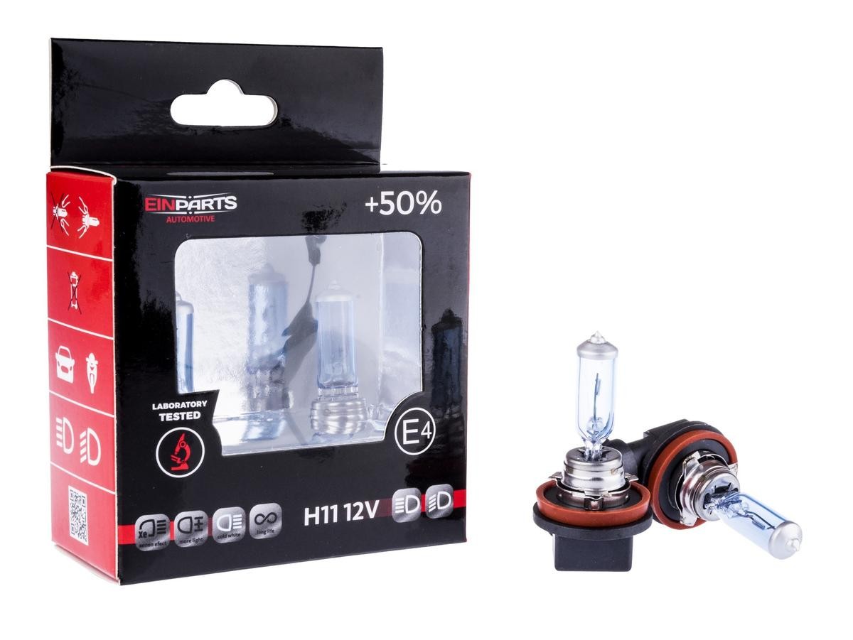 EPB24K EINPARTS Headlight bulbs VW H11 12V 55W PGJ19-2, 4300K, Halogen, xenon effect