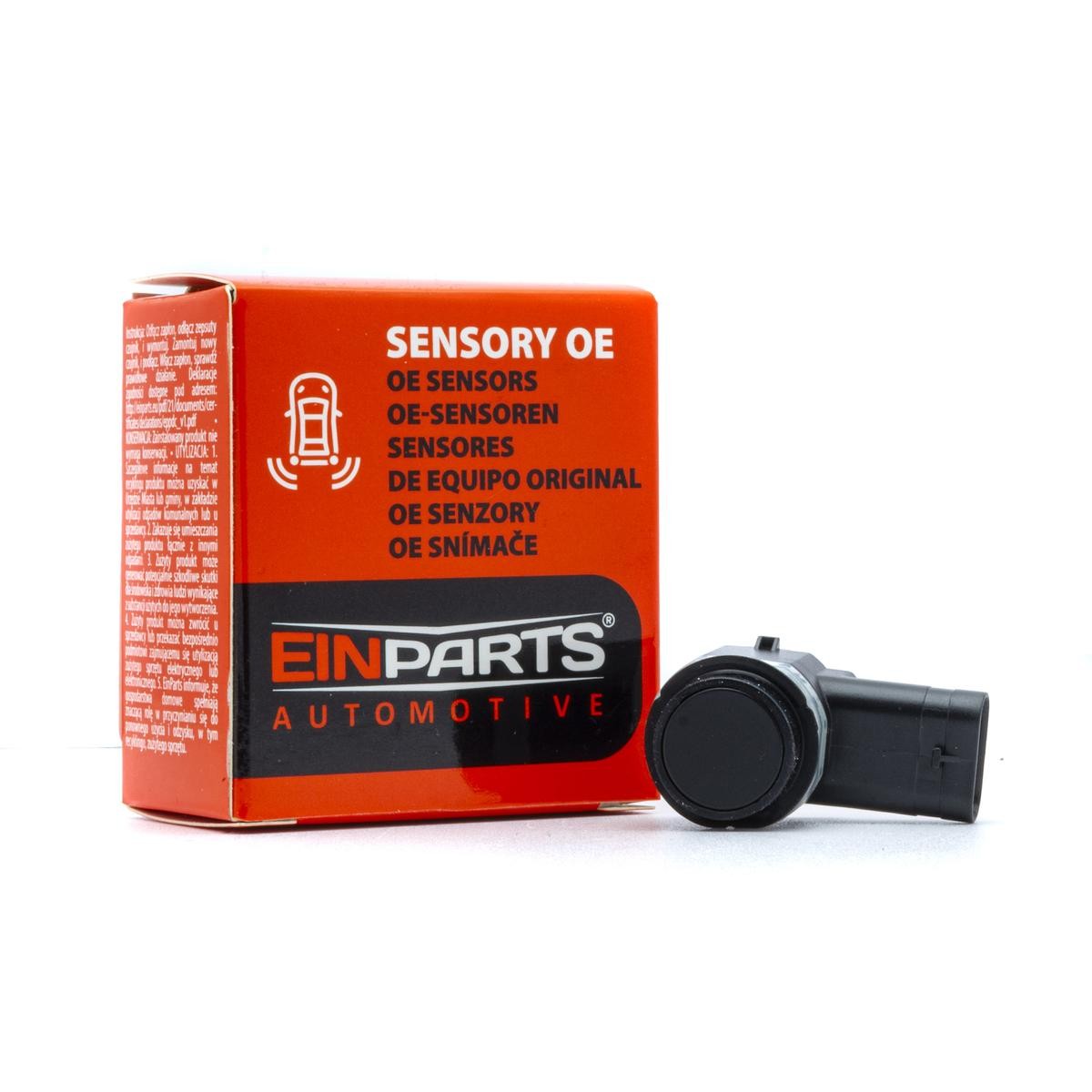 EPPDC101 EINPARTS Parking sensor TOYOTA Front, Rear, black, Ultrasonic Sensor