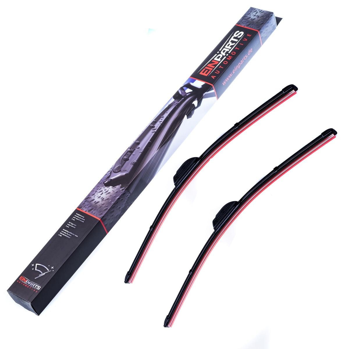 EPWBDU2222 EINPARTS Windscreen wipers FORD 560 mm Front, Beam, for left-hand drive vehicles