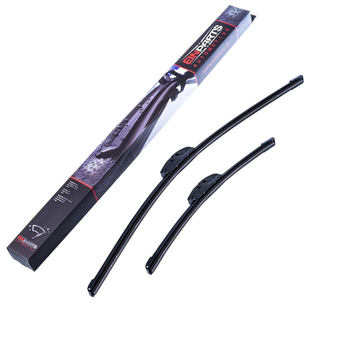 EPWBDU2415 EINPARTS Windscreen wipers NISSAN 610, 380 mm Front, Beam, for left-hand drive vehicles
