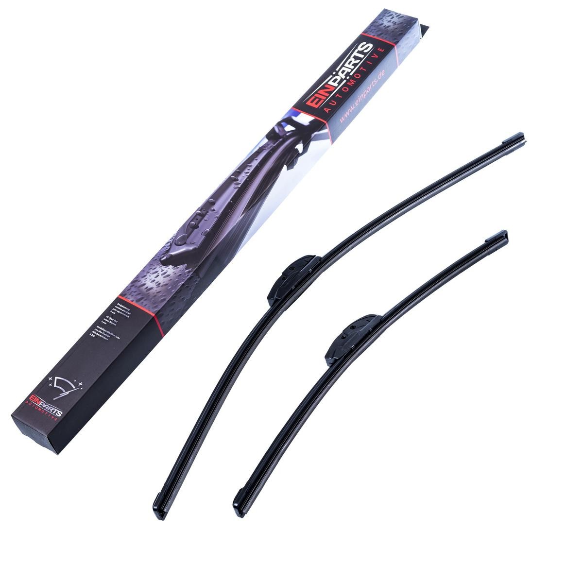 AR 813 S EINPARTS 650, 450 mm Front, Beam, for left-hand drive vehicles Left-/right-hand drive vehicles: for left-hand drive vehicles Wiper blades EPWBDU2619 buy