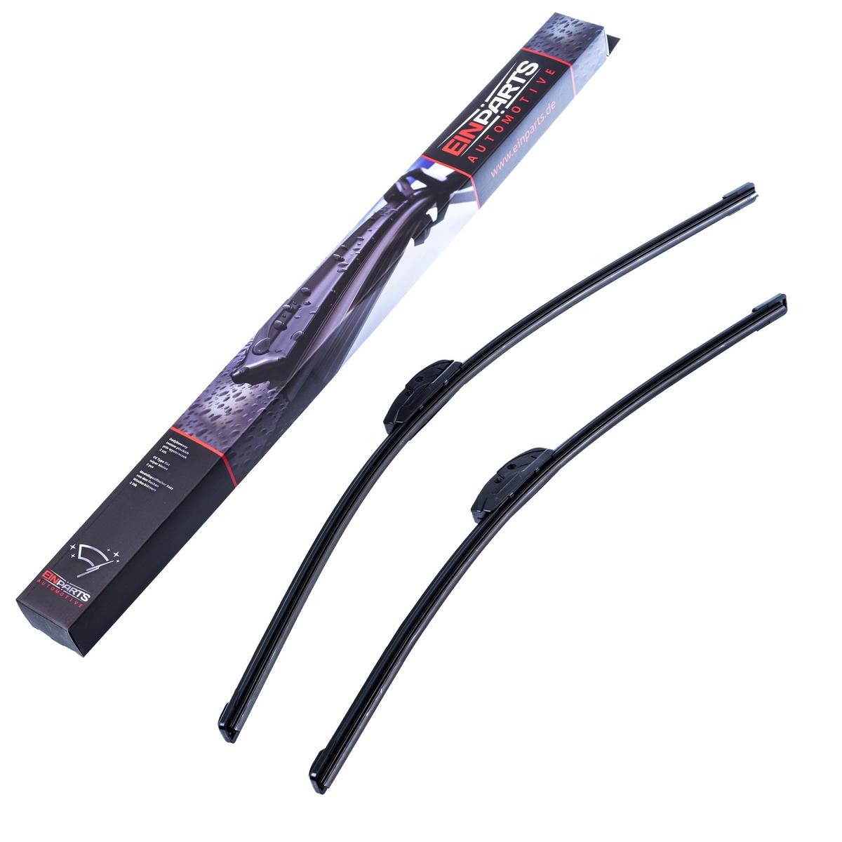 EPWBDU2623 EINPARTS Windscreen wipers MERCEDES-BENZ 660, 580 mm Front, Beam, with spoiler, for left-hand drive vehicles