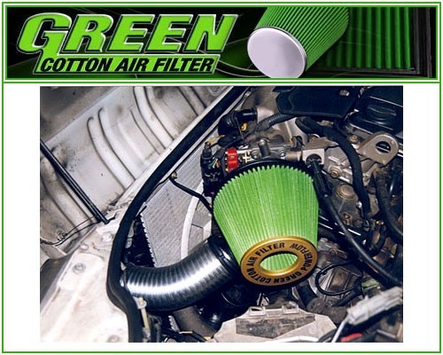 GREEN P220 RENAULT SCÉNIC 2006 Sports air filter