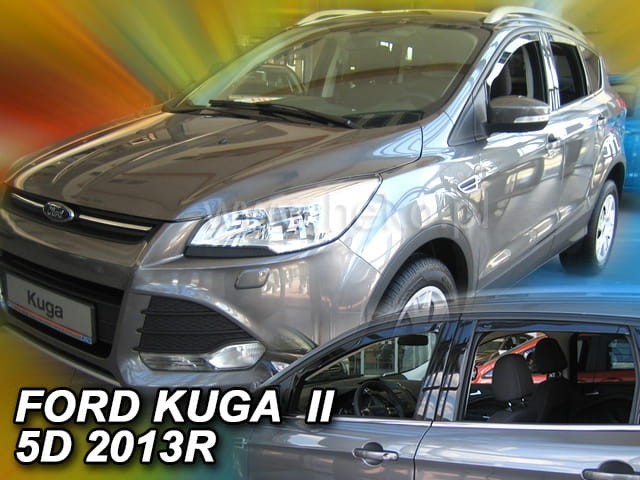 15307 HEKO Windabweiser Fahrzeugtür, vorne, hinten, Fensterschacht,  rauchgrau für Ford Kuga Mk2 ▷ AUTODOC Preis und Erfahrung