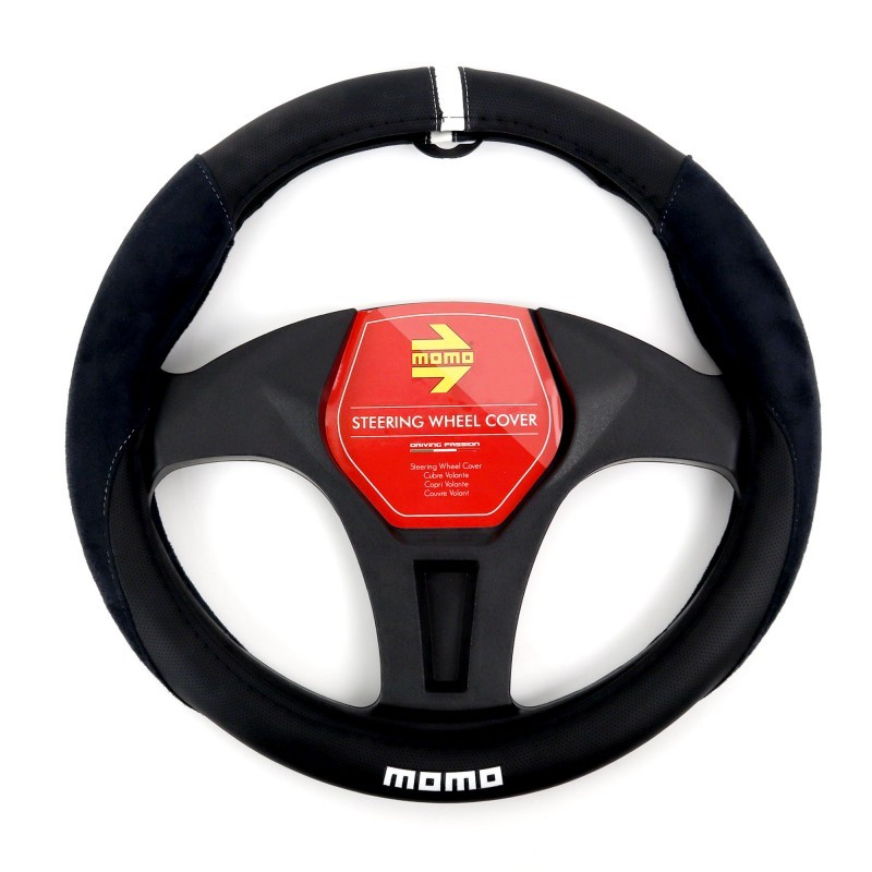 Car steering wheel cover Momo ELEGANT SWC010BWS