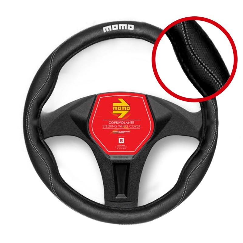 Steering wheel cover Momo COMFORT SWC011BW