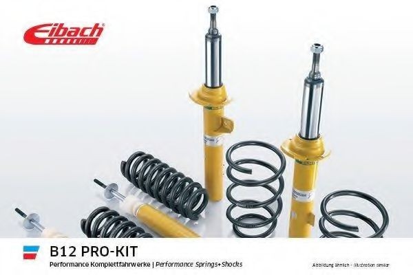 Suspension kit, coil springs / shock absorbers E90-20-004-04-22 in original quality