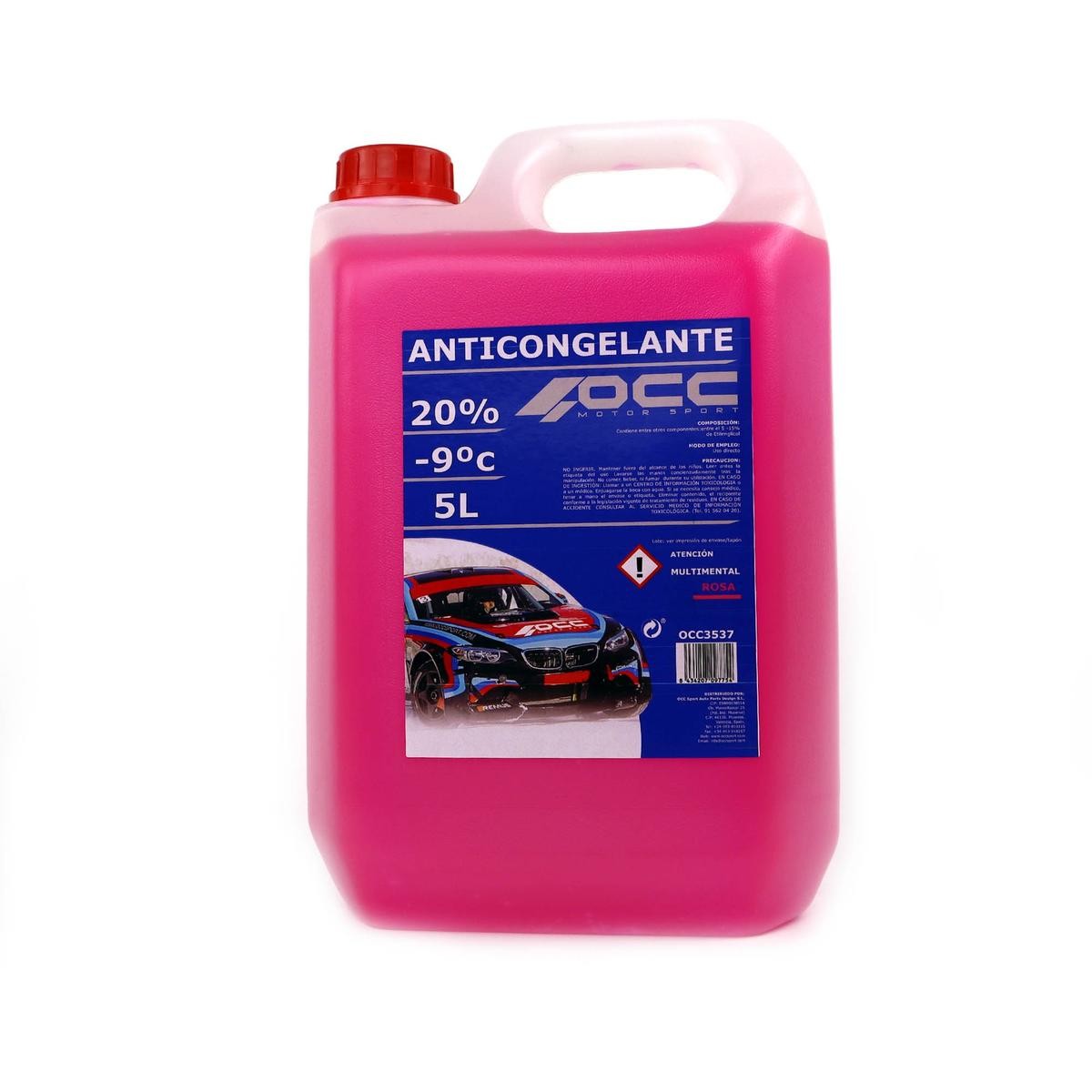 AGRALE TCHAU Kühlmittel G12 pink, 5l Occ Motorsport OCC3537