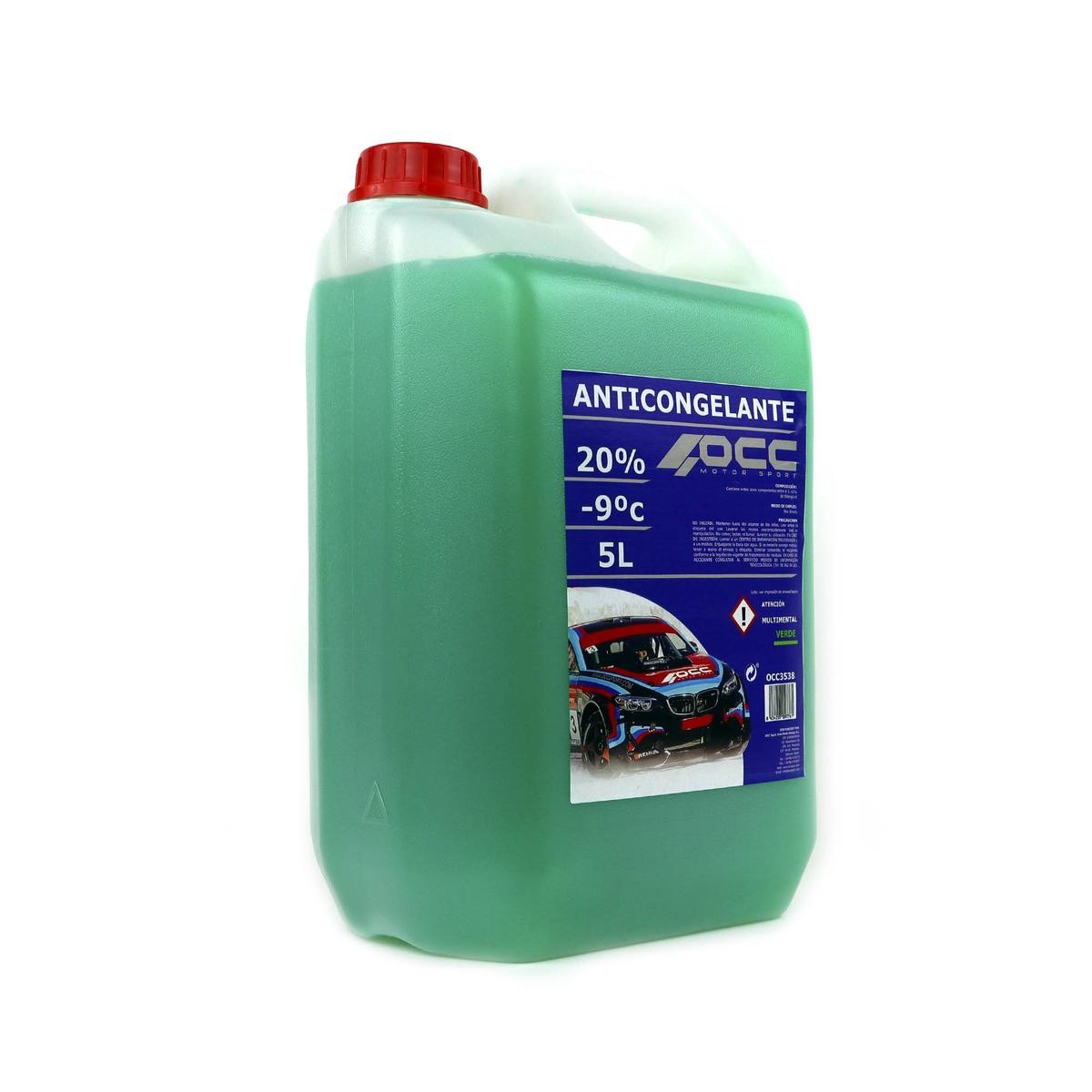 TOMOS ATX Kühlmittel G11 grün, 5l Occ Motorsport OCC3538