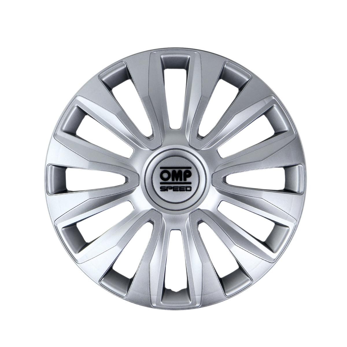 OMP OMPS07011402 Car wheel trims VW POLO (9N_) 14 Inch silver