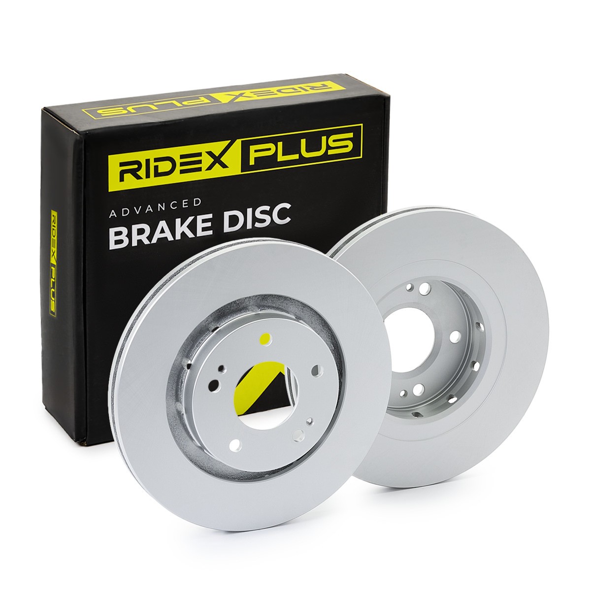 Original 82B0154P RIDEX PLUS Brake disc set FIAT