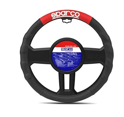 Cubre Volante Sparco Auto Negro/Rojo – Tito Acce