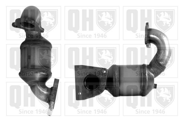 QUINTON HAZELL QCAT80183H Catalytic converter RENAULT GRAND SCÉNIC 2004 in original quality