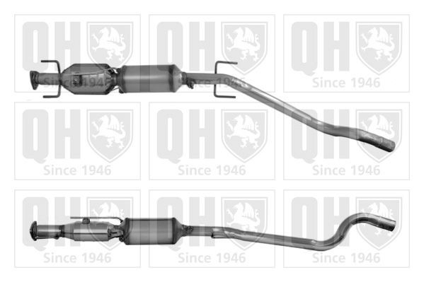 QUINTON HAZELL QDPF11076H Exhaust Pipe 13253540