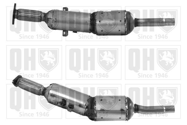 QUINTON HAZELL QDPF11179H Renault SCÉNIC 2010 Diesel particulate filter