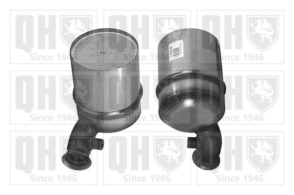 QUINTON HAZELL QDPF11201H Diesel particulate filter PEUGEOT 2008 2013 in original quality