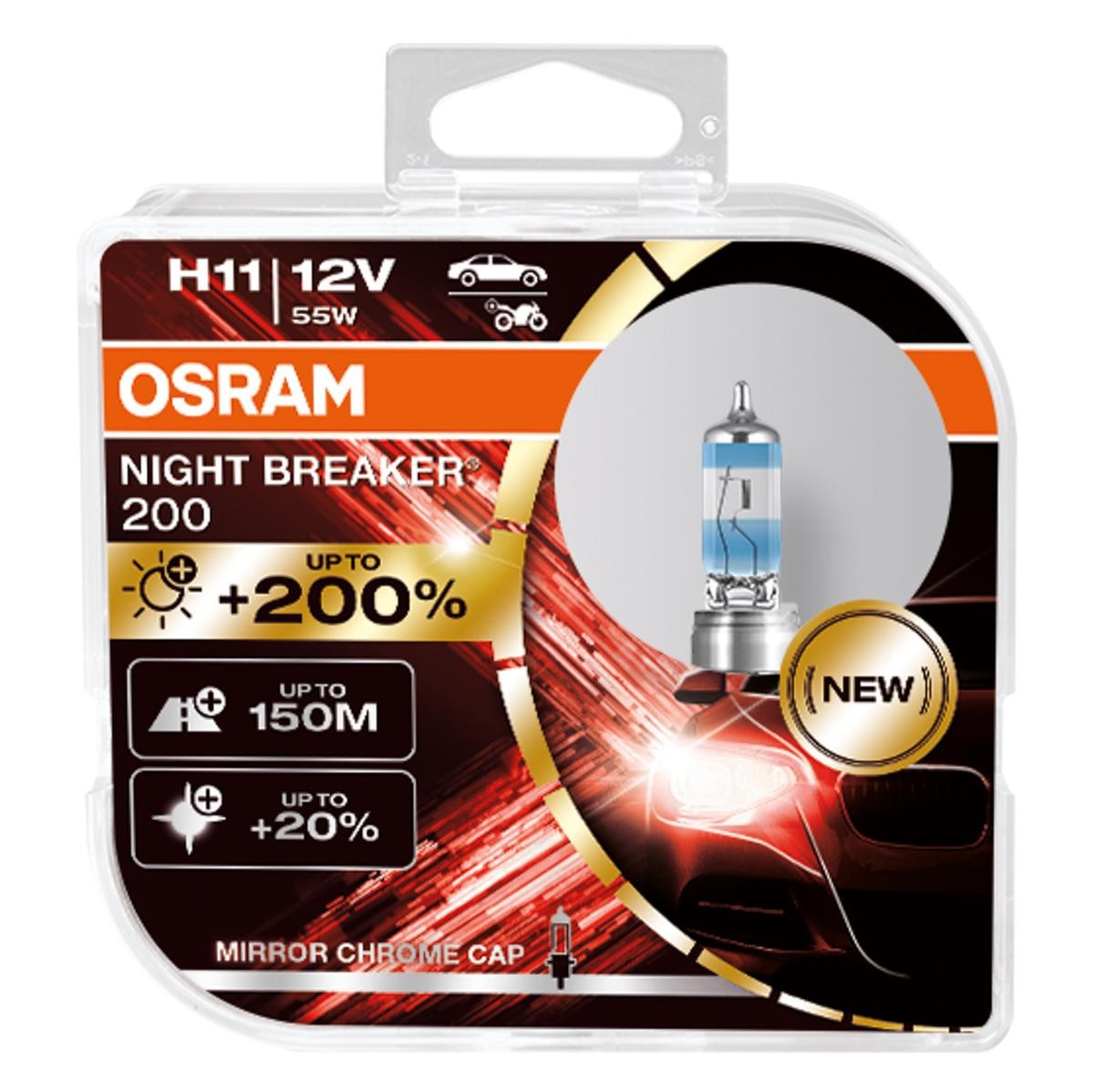64216TSP OSRAM TRUCKSTAR PRO Glühlampe, Fernscheinwerfer H11 24V