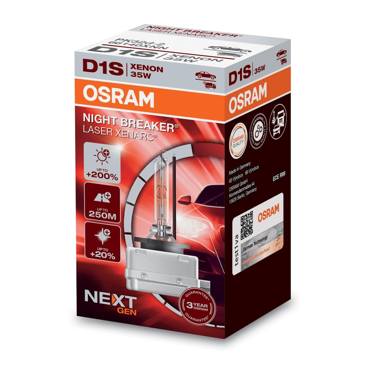 66140XNN OSRAM Glühlampe, Fernscheinwerfer für FORD online bestellen