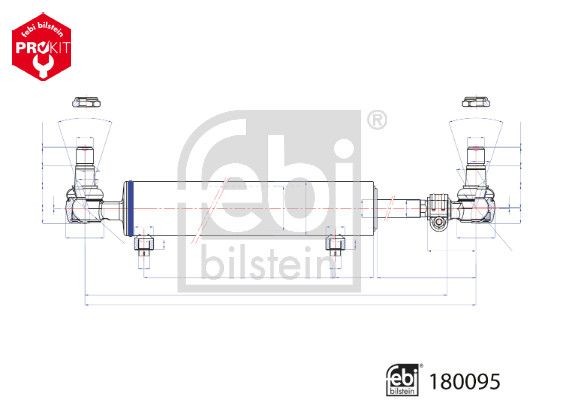 180095 Slave Cylinder, power steering ProKit FEBI BILSTEIN 180095 review and test