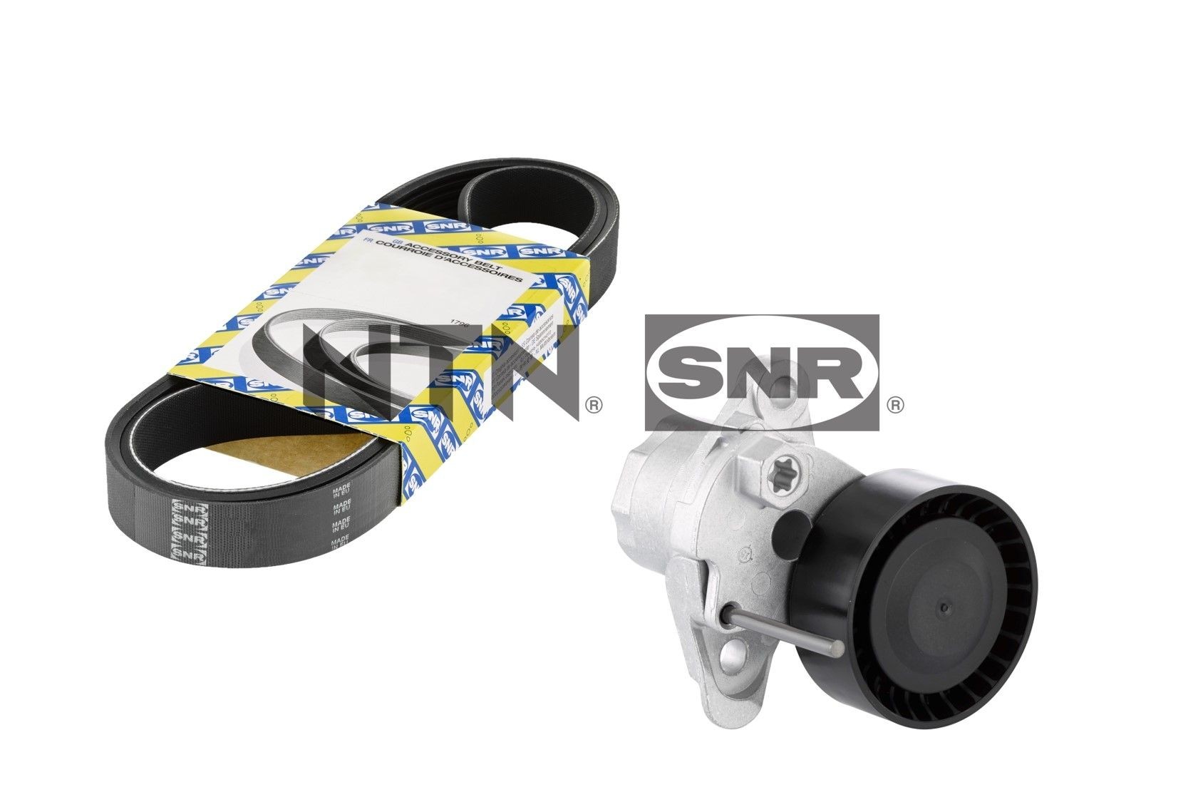 SNR KA85737 V-ribbed belt kit VW Passat B8 3G Saloon 1.4 TSI 125 hp Petrol 2019 price