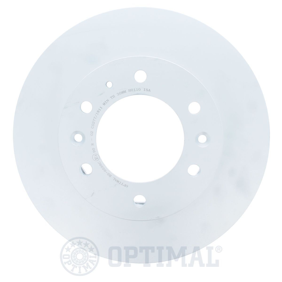 OPTIMAL BS-9598C Brake disc AB31 1125 AC
